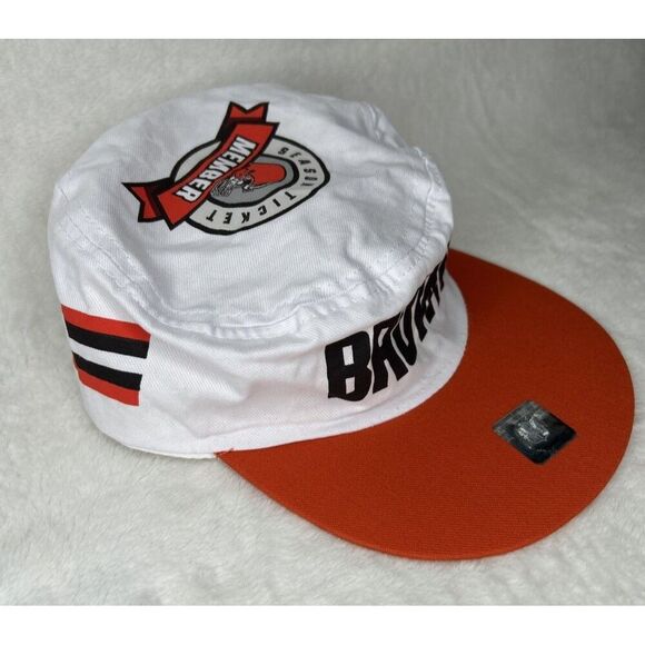 Cleveland Browns Football Painters Cap Hat Snap Back - Picture 2 of 8